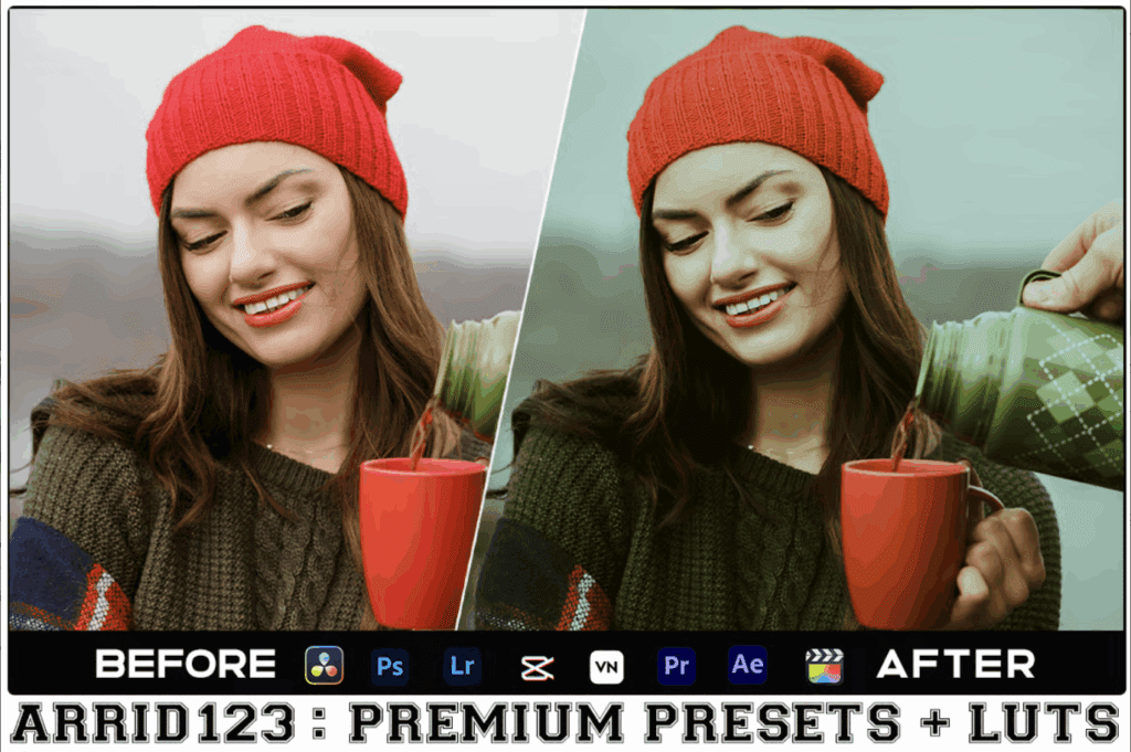Film Lightroom Presets + Luts Premiere Pro