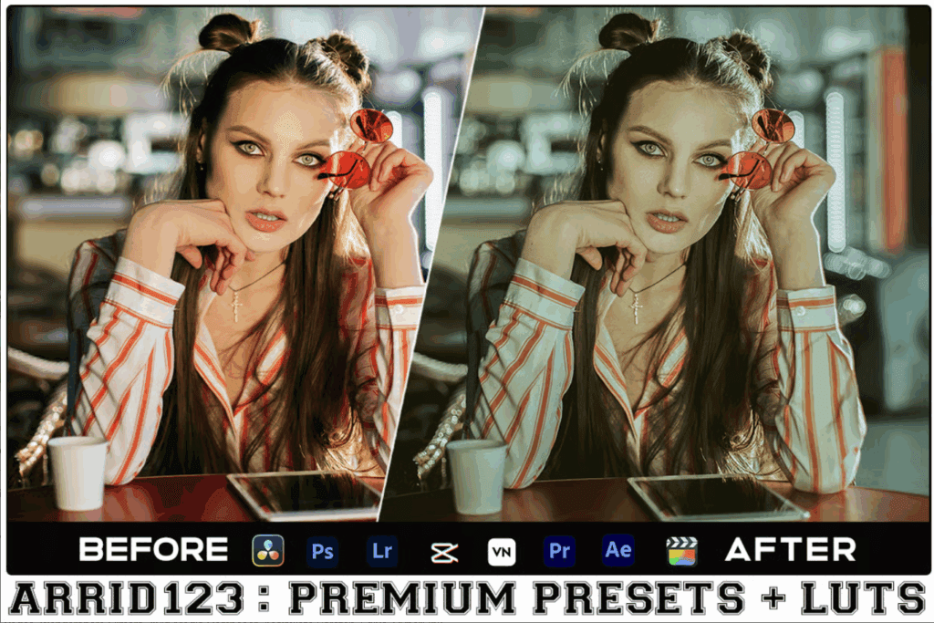 Film Lightroom Presets + Luts Premiere Pro
