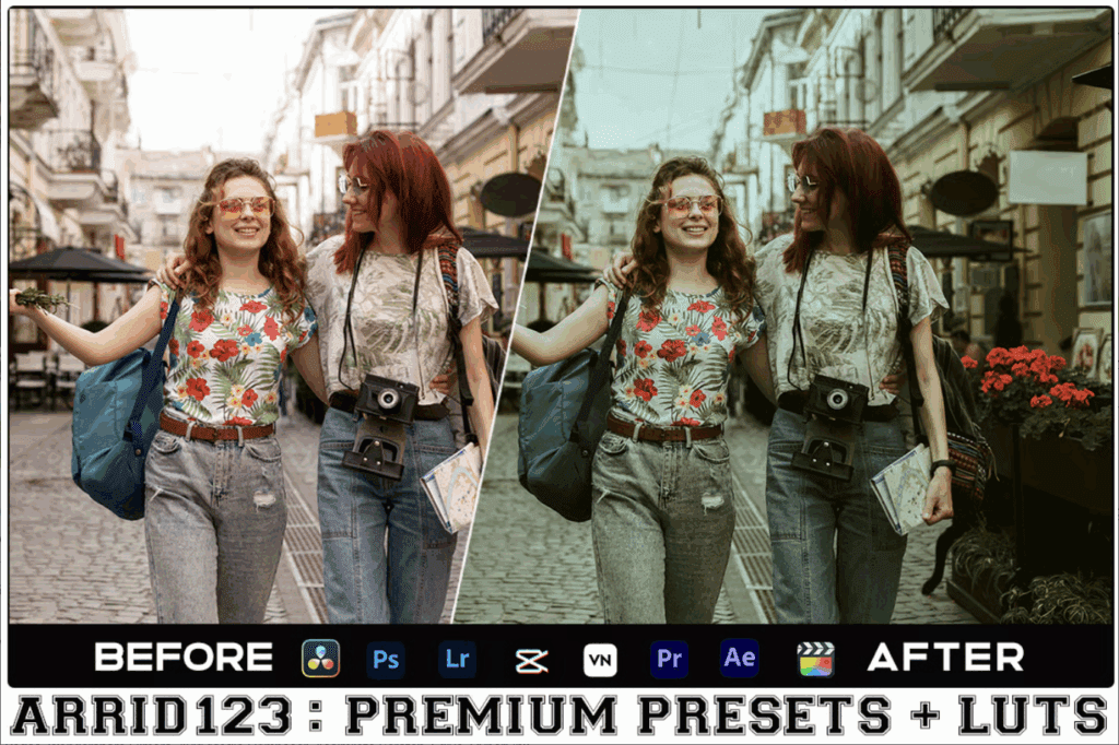 Film Lightroom Presets + Luts Premiere Pro