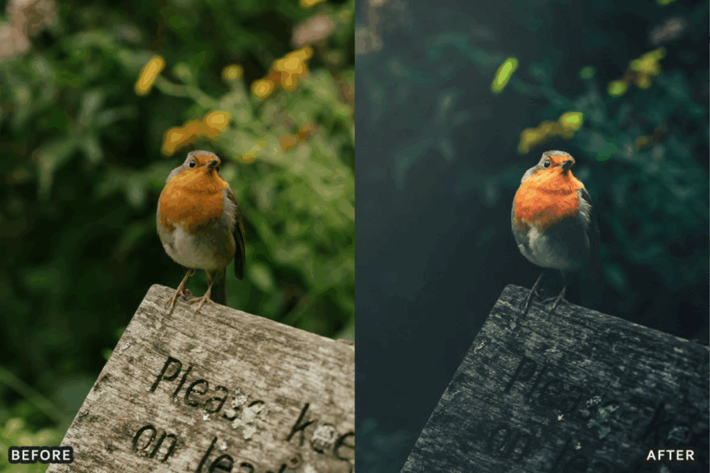 AI Optimize Dark Green Lightroom Presets